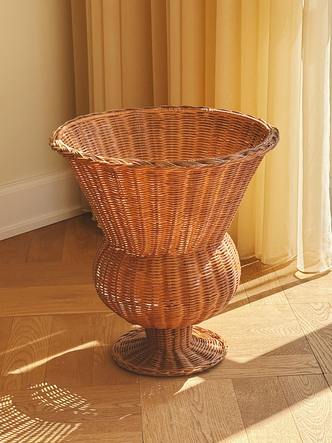 Håndlavet Vase i Rattan | Ø35 x H40 cm Studio Hafnia