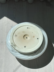 Mounting fitting on the back of the Murano plafond lamp, Ø32 cm