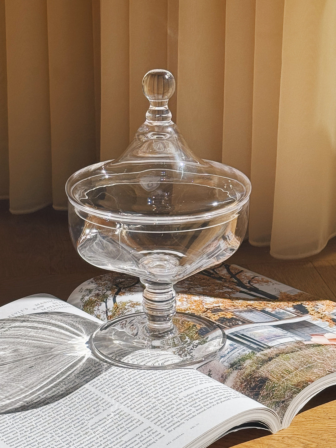 Glas Bonbonnière ‘Josephine’ i Transparent – Kris Van Assche x Serax Serax