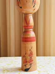 Vintage Kokeshi Dukke Nr. 214 fra Japan – Håndlavet | H31 cm Studio Hafnia