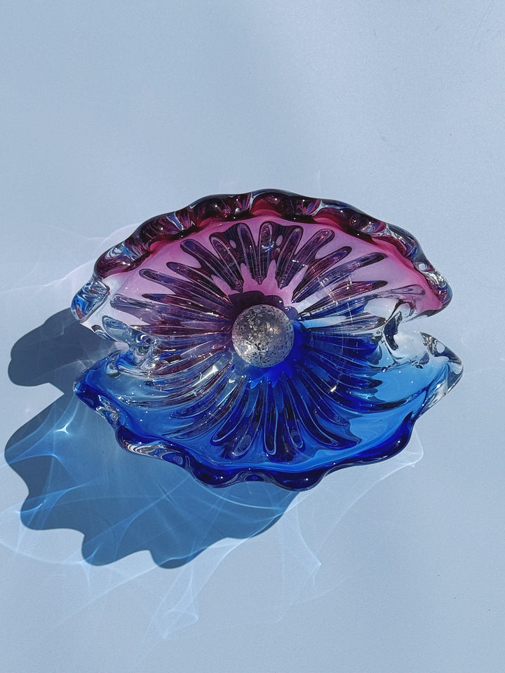 Vintage Murano Skål i Muslingeform | 20 cm Studio Hafnia