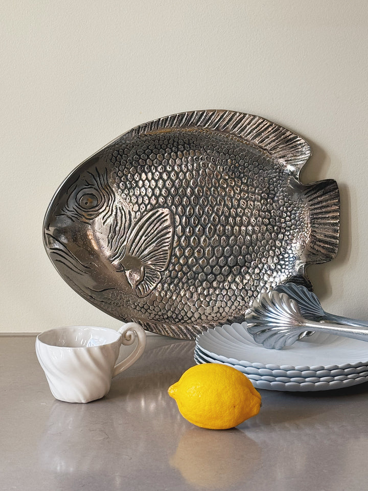 Fiskefad i aluminium | 38 x 30 cm Studio Hafnia