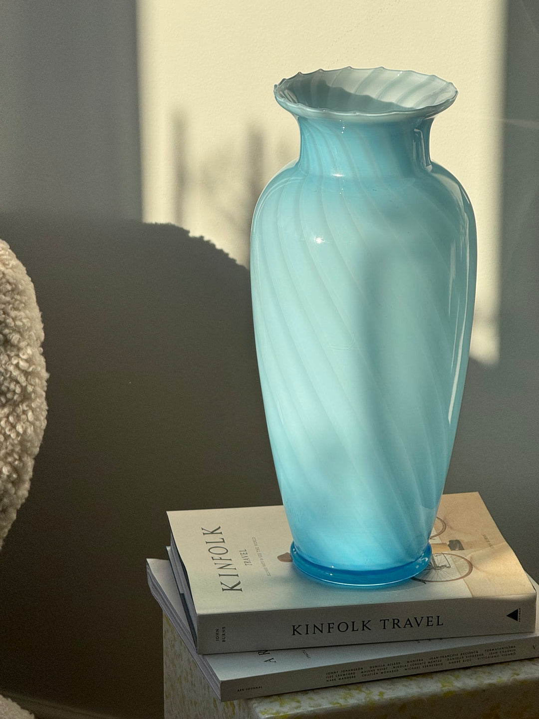 Vintage Murano Vase | Blå