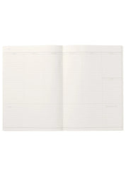 Notem studio, Uma Weekly Planner book, Light gray Notem studio