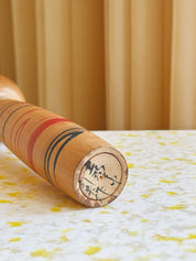Vintage Kokeshi Dukke Nr. 184 fra Japan – Håndlavet | H24,5 cm Studio Hafnia