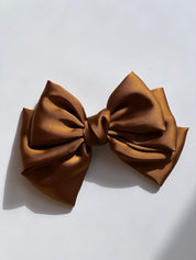Sløjfe Hårklemme i Satin 16 cm | 4 forskellige farver STUDIO HAFNIA