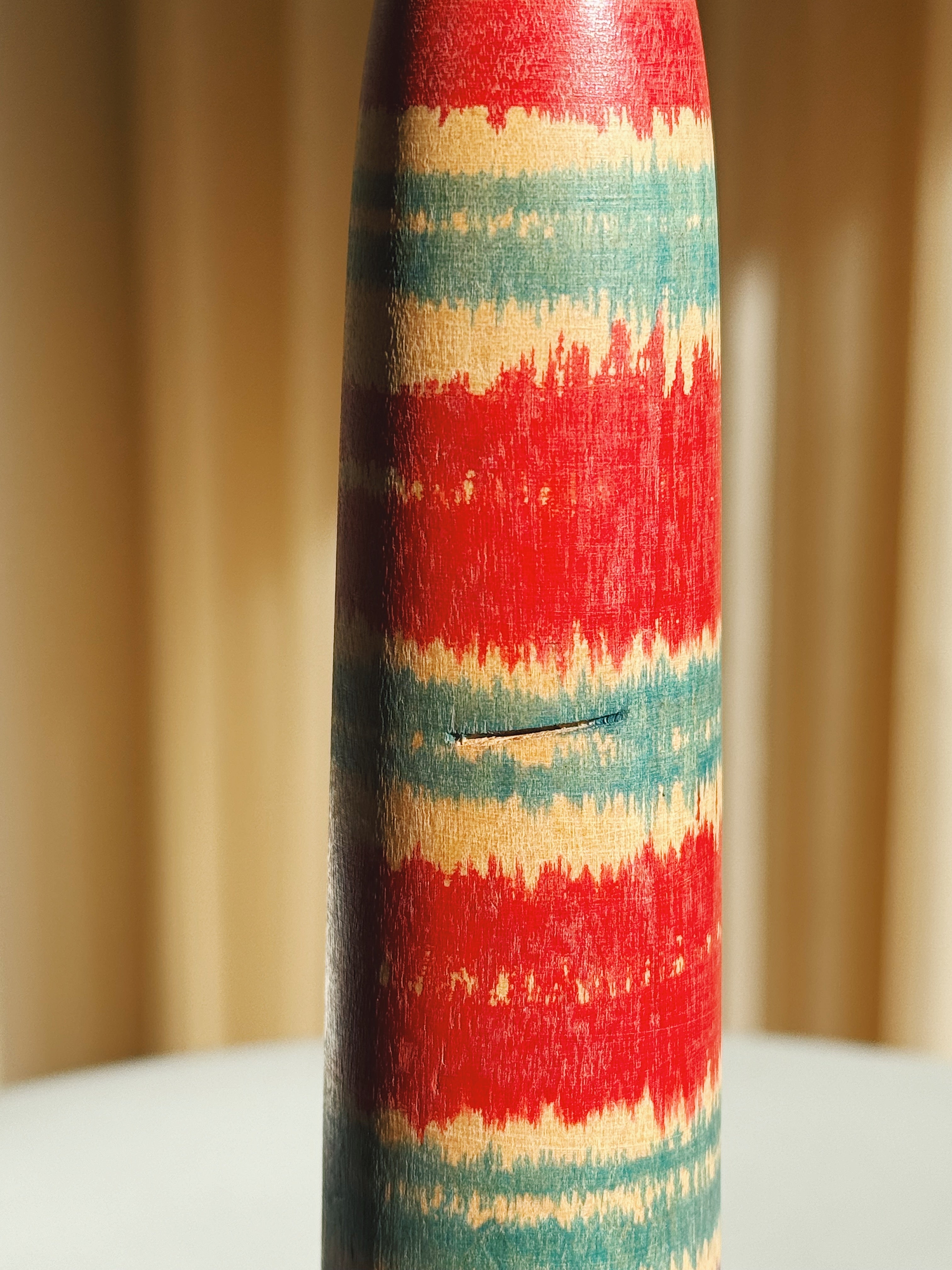 Vintage Kokeshi Dukke Nr. 232 fra Japan – Håndlavet | H 21 cm Studio Hafnia