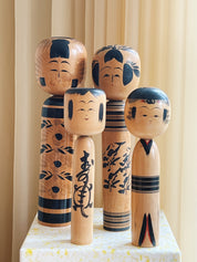Vintage Kokeshi Dukke No. 142 fra Japan | H30 cm Studio Hafnia