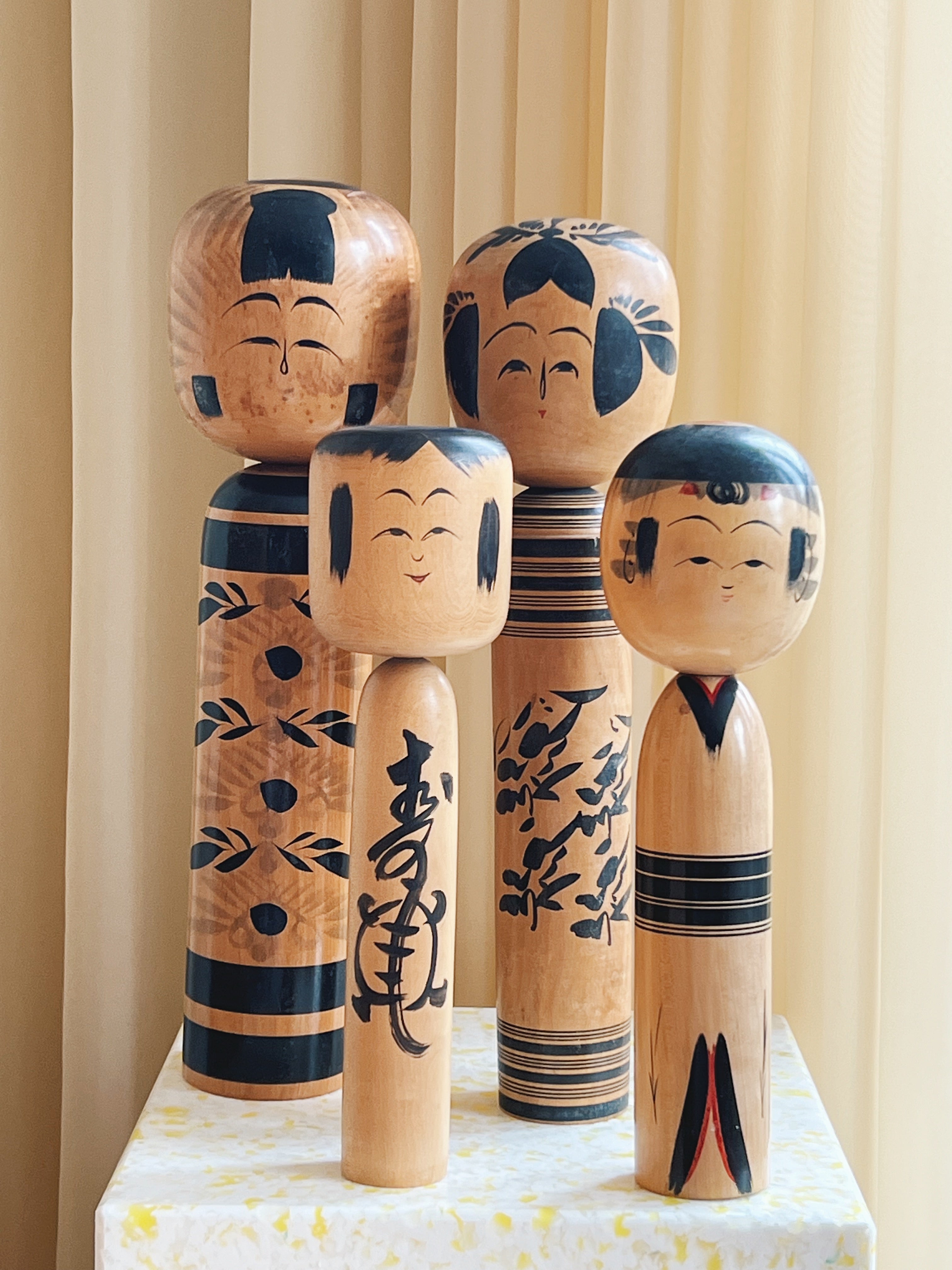 Vintage Kokeshi Dukke No. 142 fra Japan | H30 cm Studio Hafnia