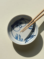 Japansk skål i keramik | Til soya eller spisepinde | Blød rektangulær form STUDIO HAFNIA
