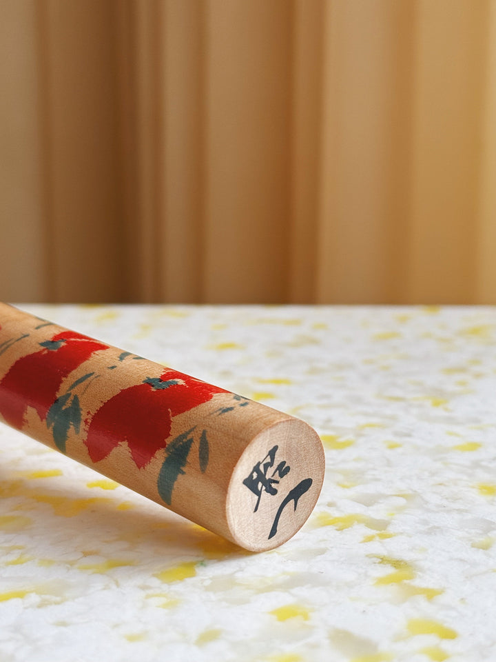 Vintage Kokeshi Dukke Nr. 209 fra Japan – Håndlavet | H21 cm Studio Hafnia
