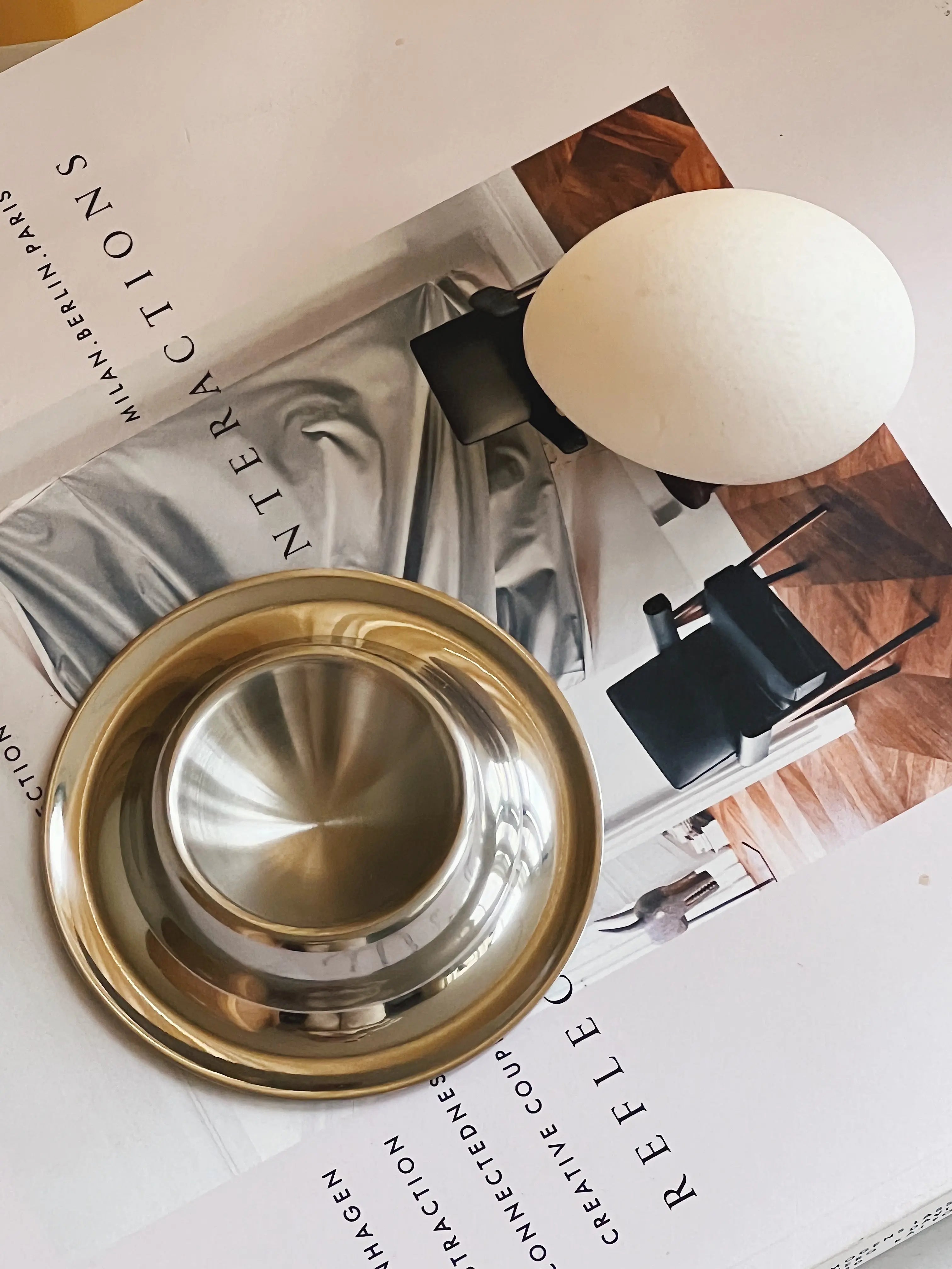 Æggebæger i Rustfrit stål Studio Hafnia