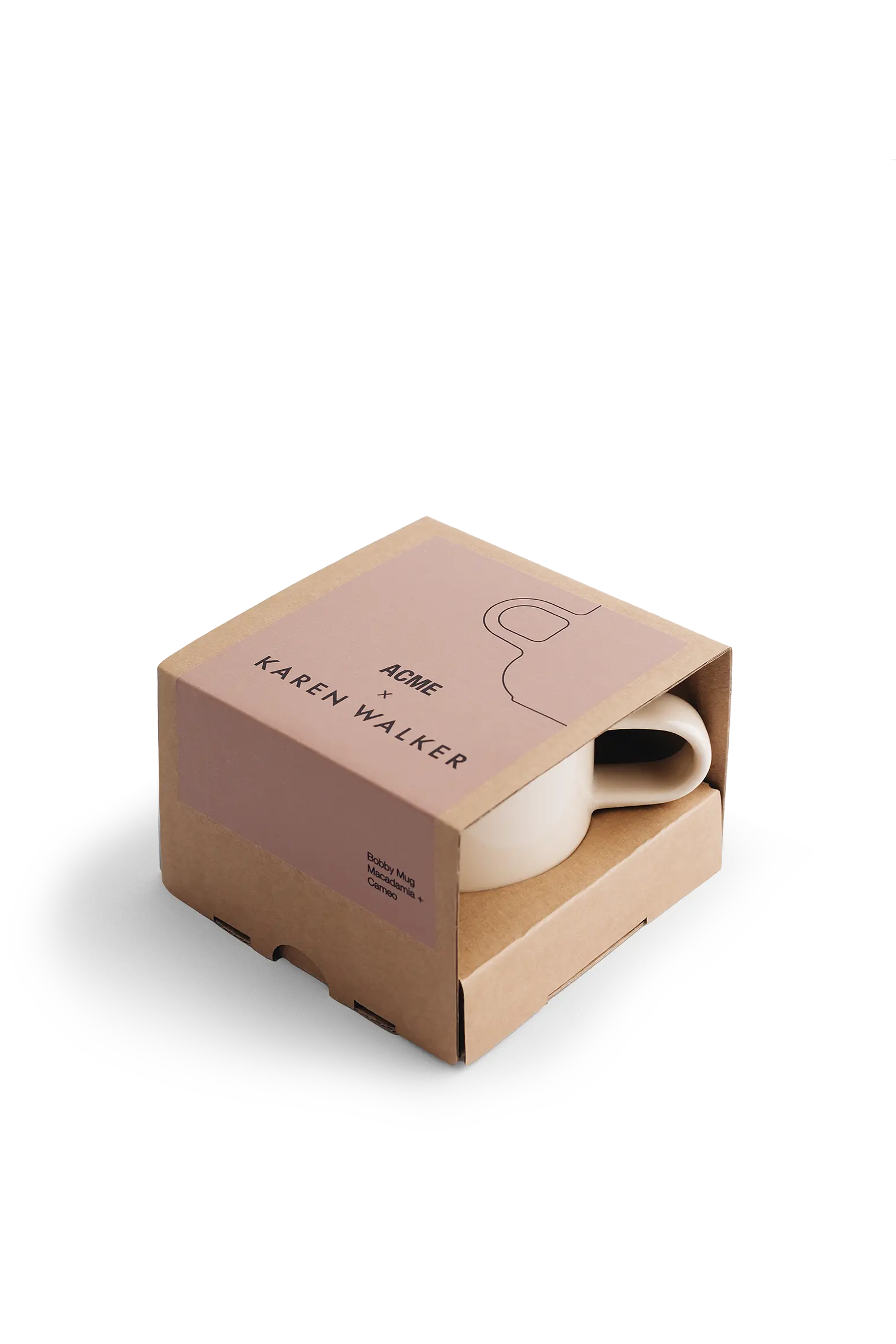 Acme x Karen Walker Bobby Krus | Lys Pink Macadamia med Lyserosa Cameo, 300 ml Acme