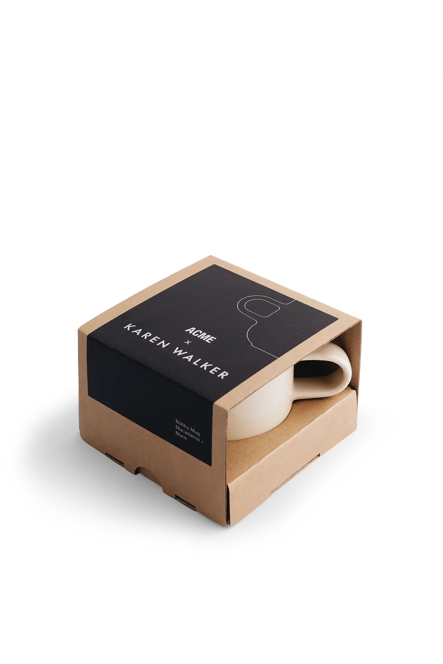 Acme x Karen Walker Bobby Krus | Lys Pink Macadamia med Sort, 300 ml Acme