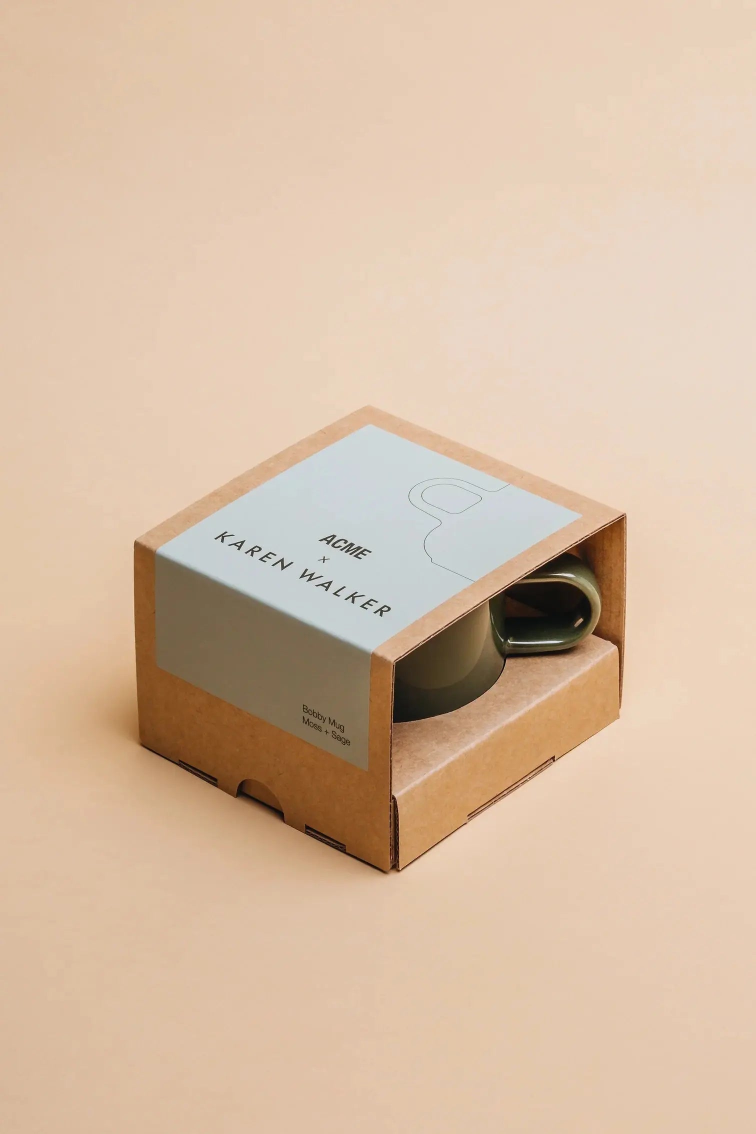 Acme x Karen Walker Bobby Krus | Mosgrøn + Salvie, 300 ml Studio Hafnia