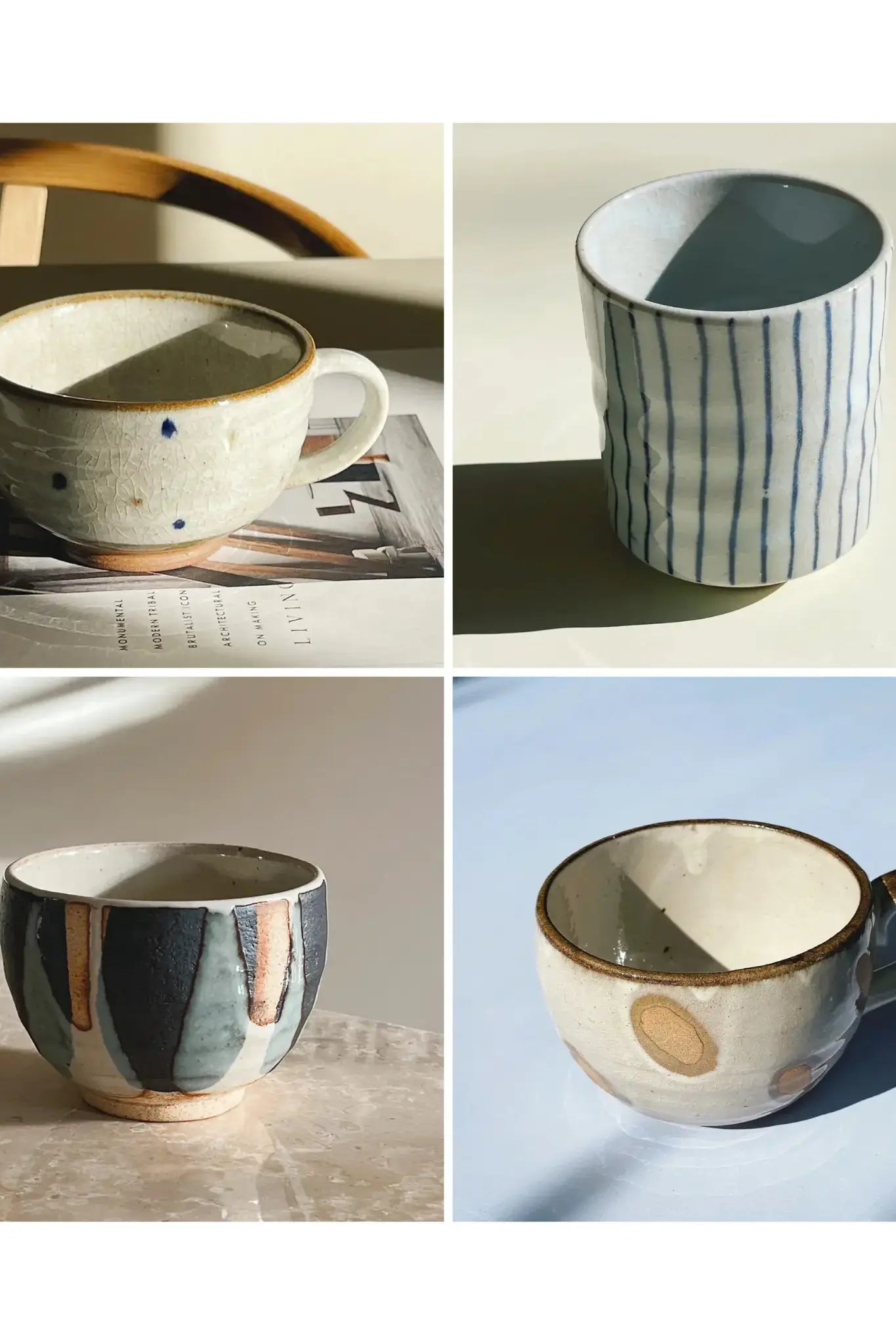 Adventspakke 2 - 4 japanske kopper og krus Studio Hafnia