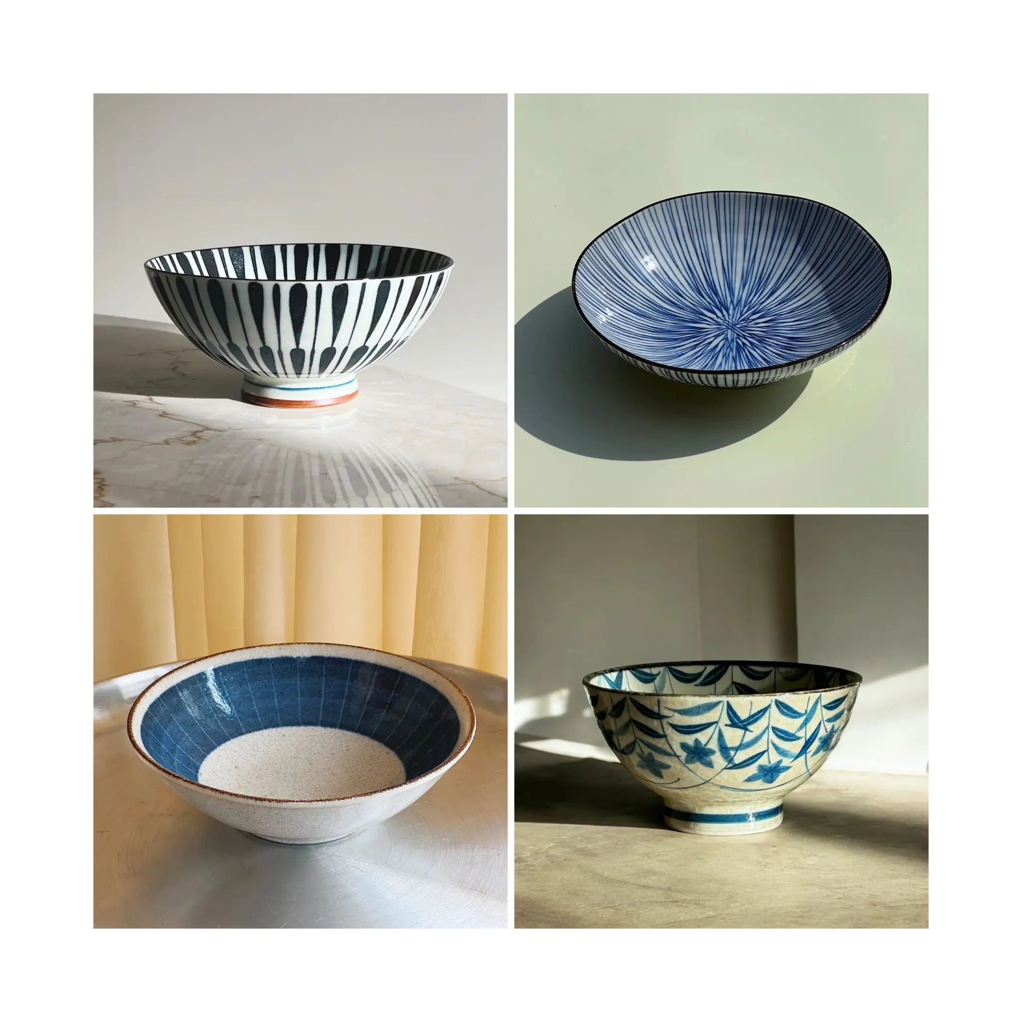 Adventspakke 3 – 4 japanske skåle Studio Hafnia