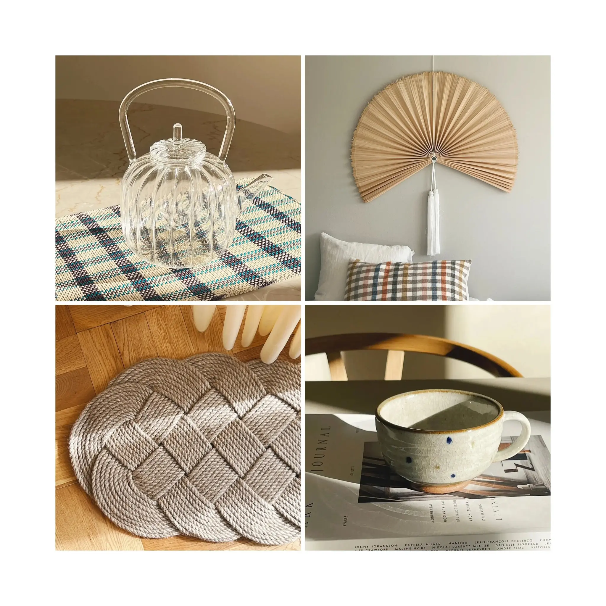 Adventspakke 4 – Måtte, Tekande, Vifte og Krus Studio Hafnia