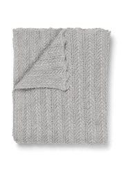 Aiayu - Hollie Classic Plaid (130x160) - Frost Grey - Lama-uld Aiayu