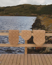 Original Ocean Plait Dørmåtte af håndflettet jute | 103 x 40 cm Studio Hafnia