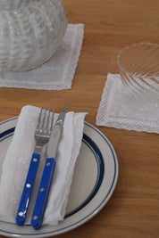 Anne-Mi Skovbjerg Stofserviet i Hør med Broderi