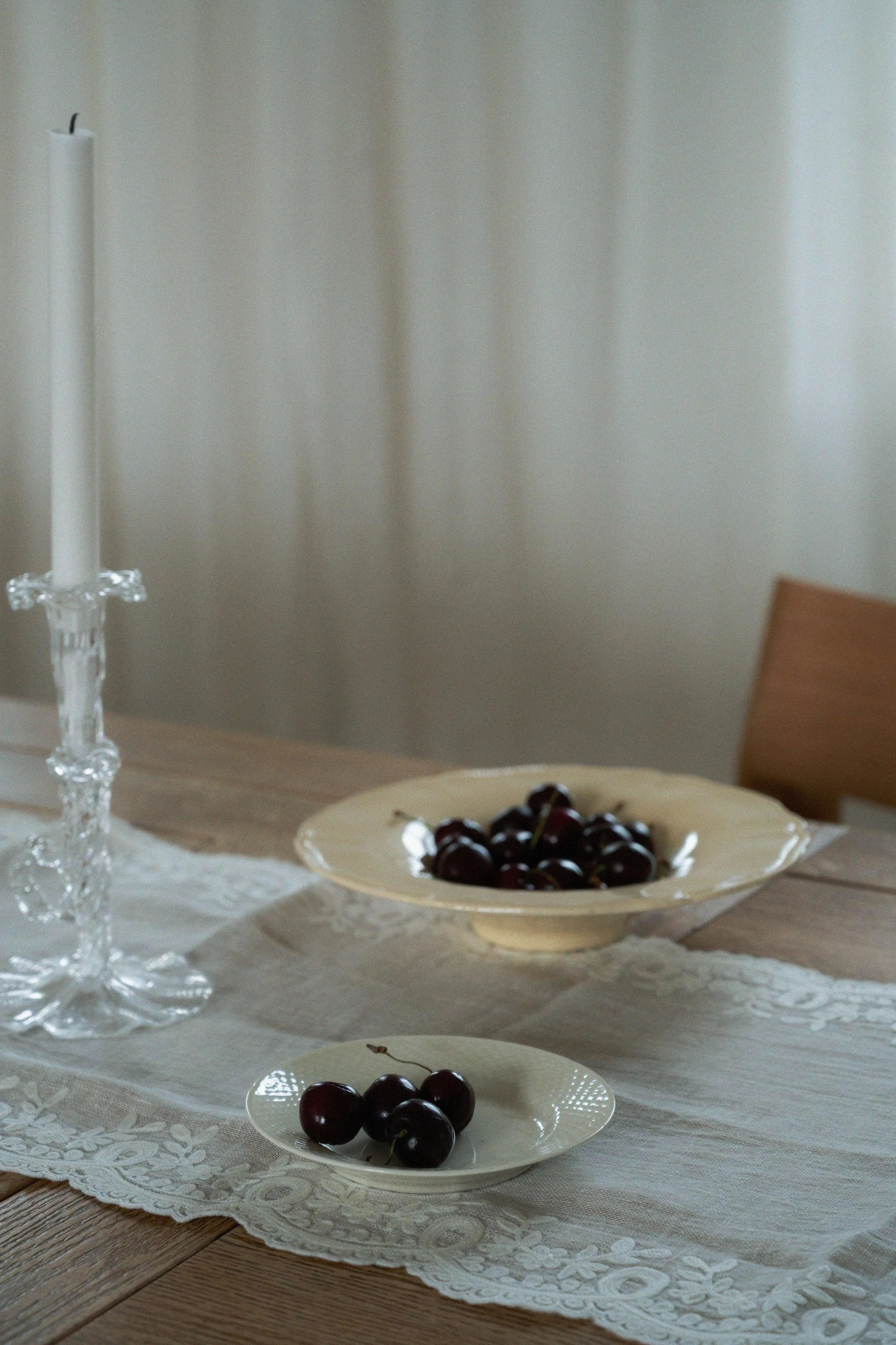 Anne-mi Heims Embroidery Runner – Broderet Bordløber i Hør 40 x 180 cm Anne-Mi