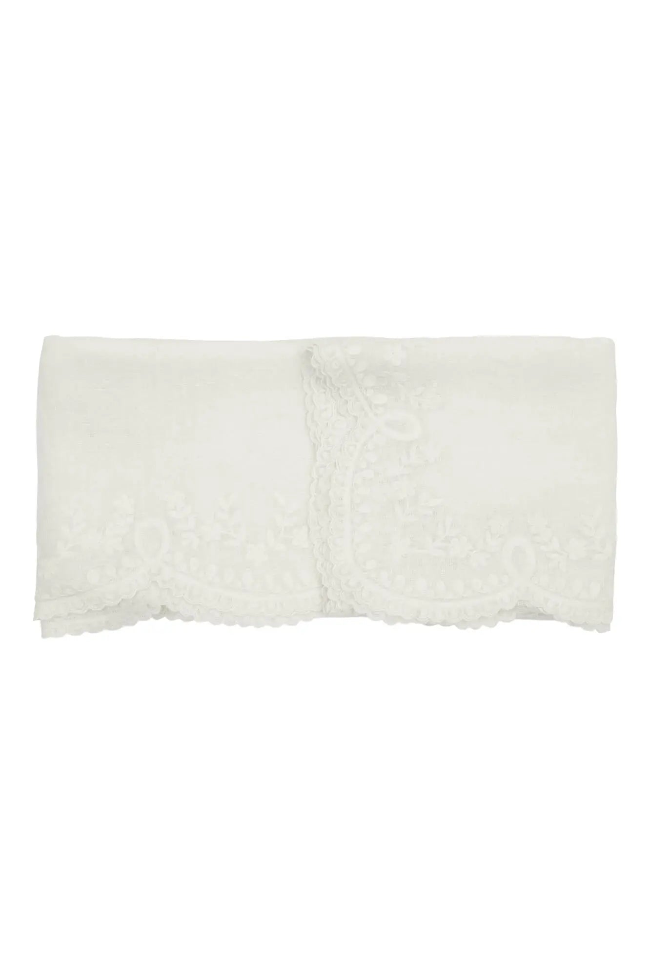 Anne-mi Heims Embroidery Tablecloth – Broderet Dug i Hør Anne-Mi