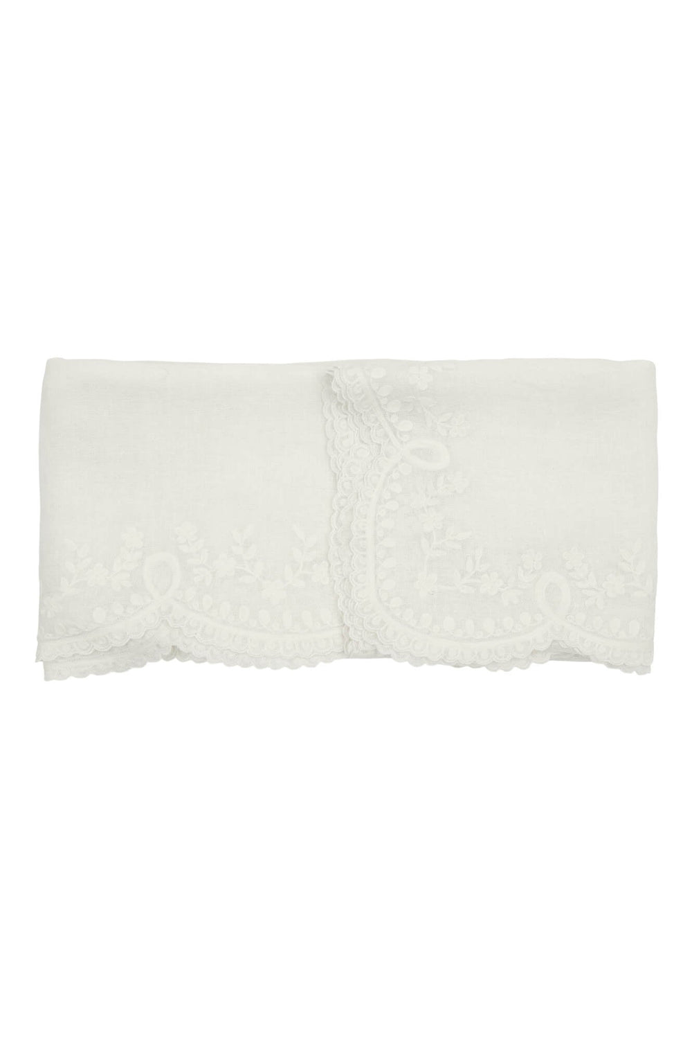 Anne-Mi Heims Embroidery Tablecloth – Broderet Dug i Hør Anne-Mi