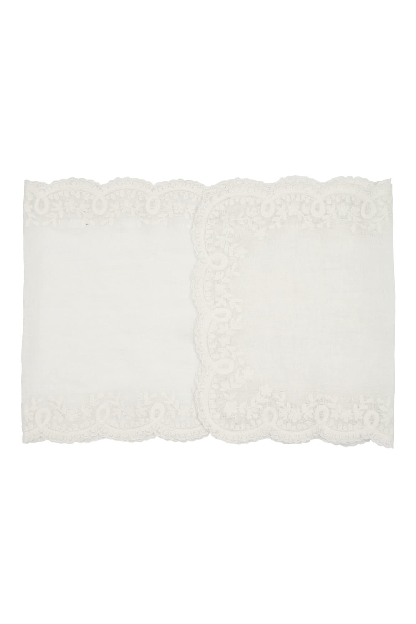 Anne-Mi Heims Embroidery Runner – Broderet Bordløber i Hør 40 x 180 cm Anne-Mi
