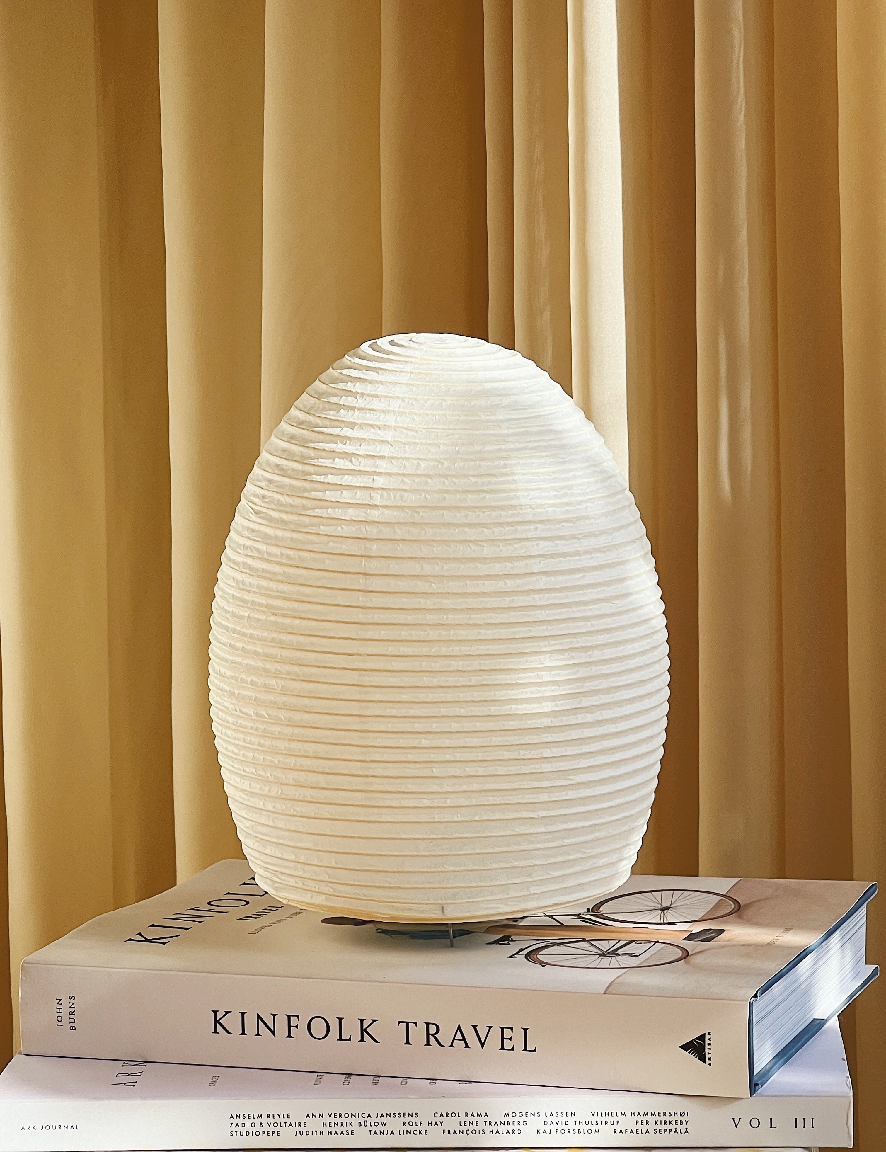 Shigeru Uchida Washi Lighting Paper Moon PM01 Bordlampe Studio Hafnia