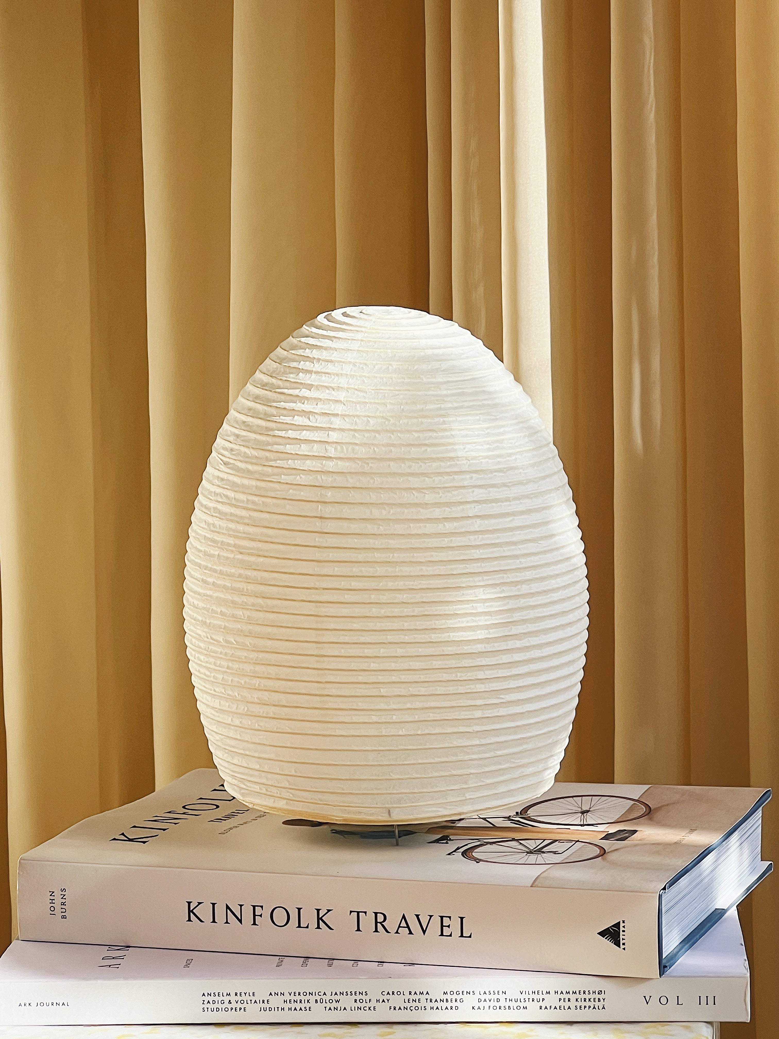 Shigeru Uchida Washi Lighting Paper Moon PM01 Bordlampe Studio Hafnia