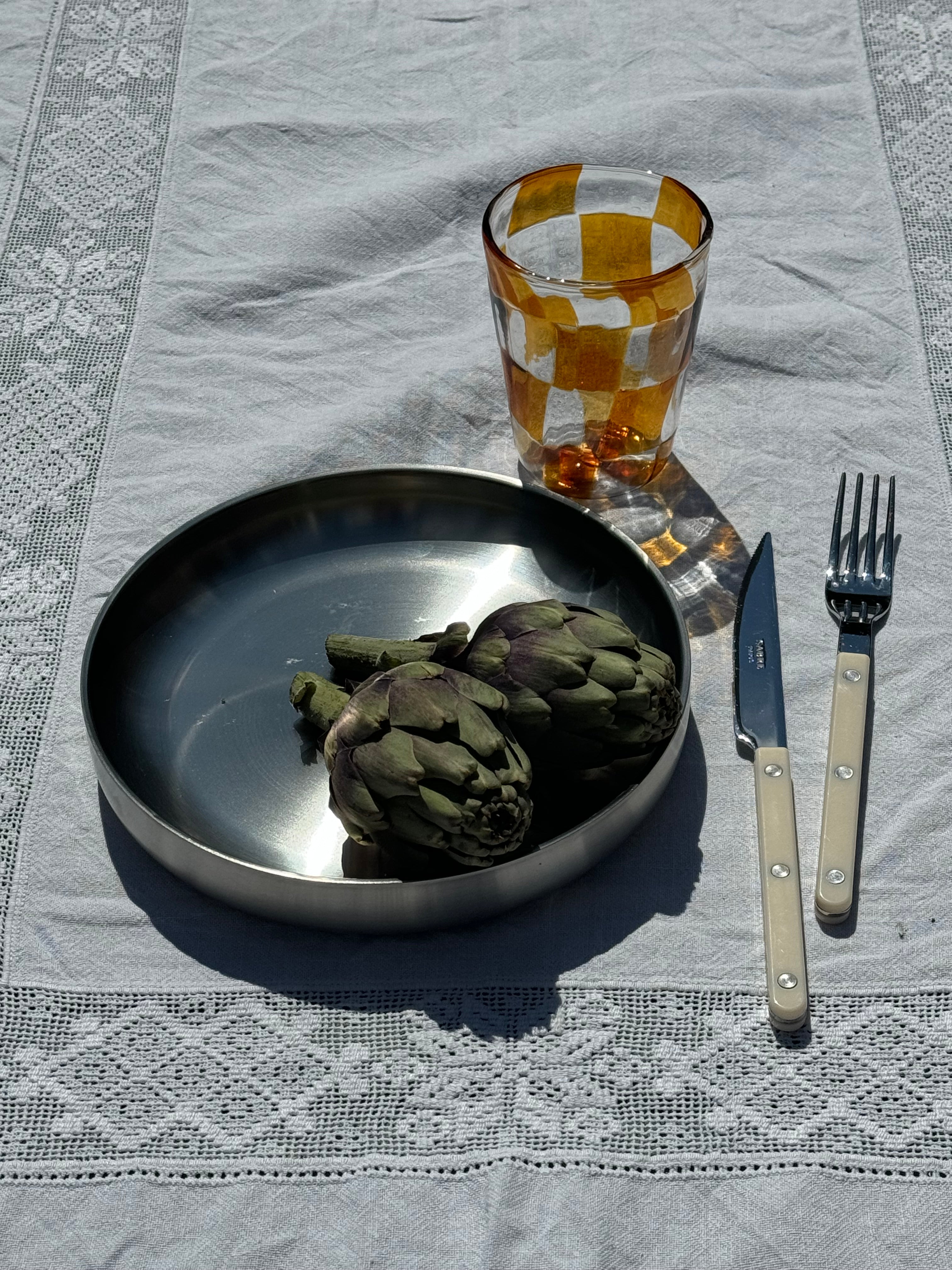 Tallerken i rustfrit stål | 21 cm Studio Hafnia