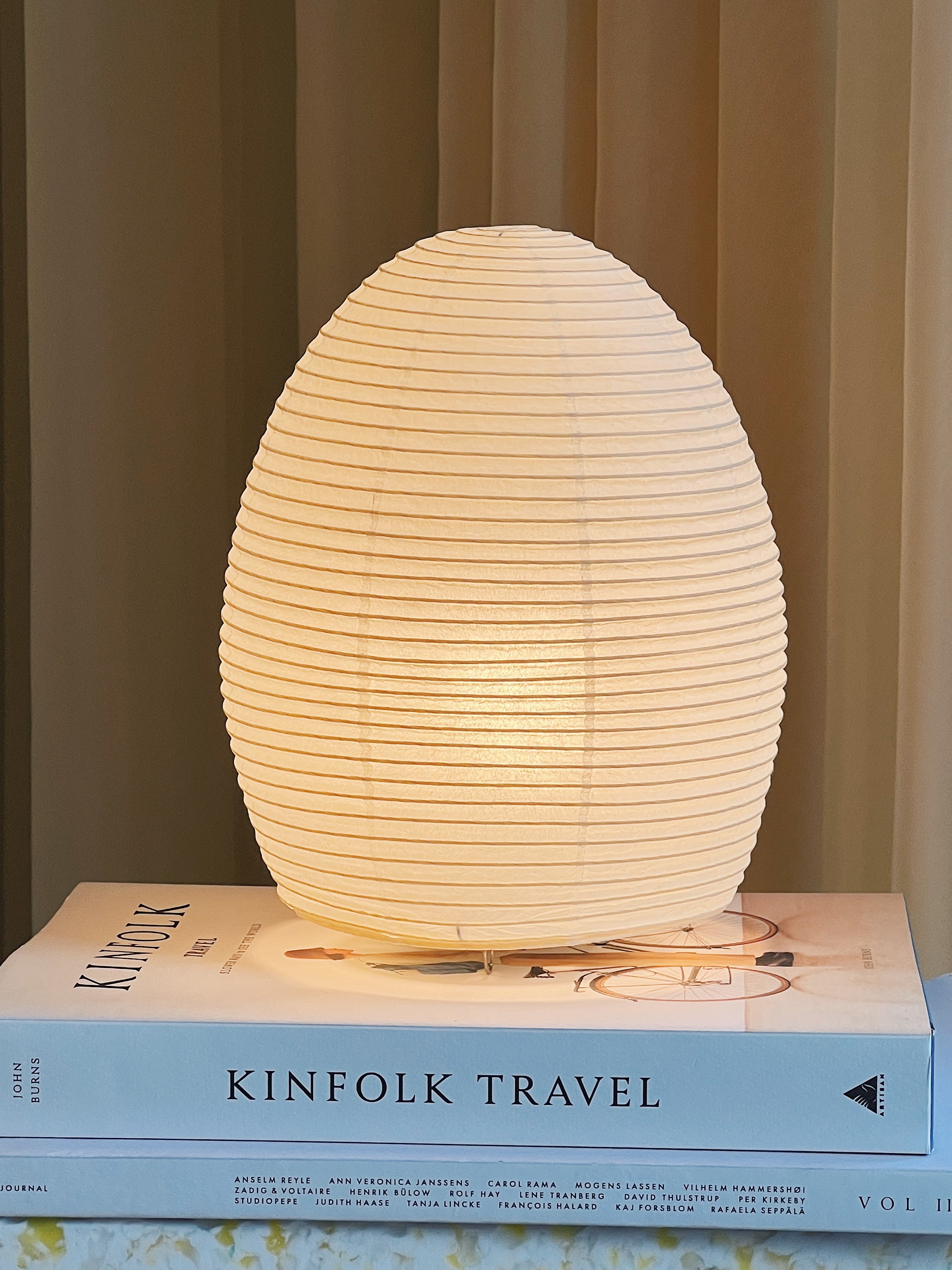 Shigeru Uchida Washi Lighting Paper Moon PM01 Bordlampe Studio Hafnia