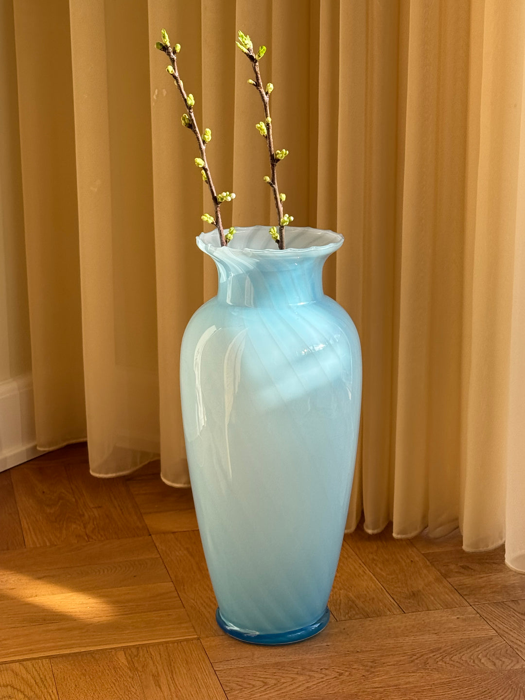 Vintage Murano Vase | Blå