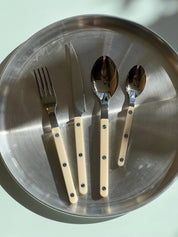Bistrot Solid Bestiksæt 4 dele | Ivory (elfenben) Sabre Paris