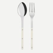 Bistrot Solid Salat/Serveringssæt | Ivory (elfenben) Sabre Paris