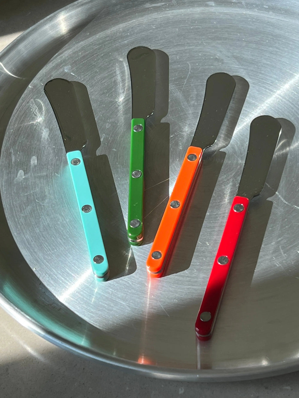 Bistrot Solid Smørkniv| Pastelgrøn Sabre Paris