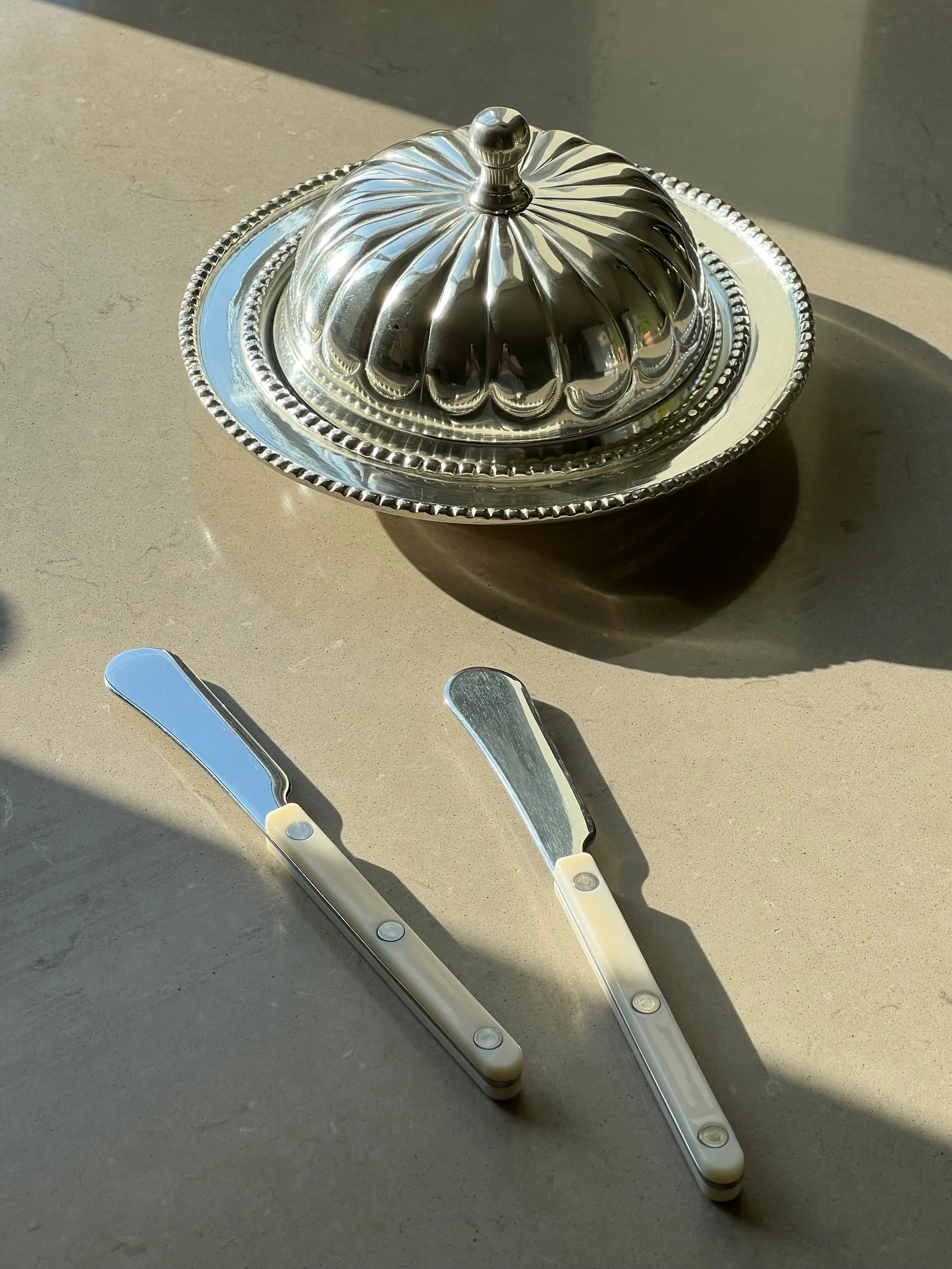 Bistrot Solid Smørkniv | Ivory (elfenben) Sabre Paris