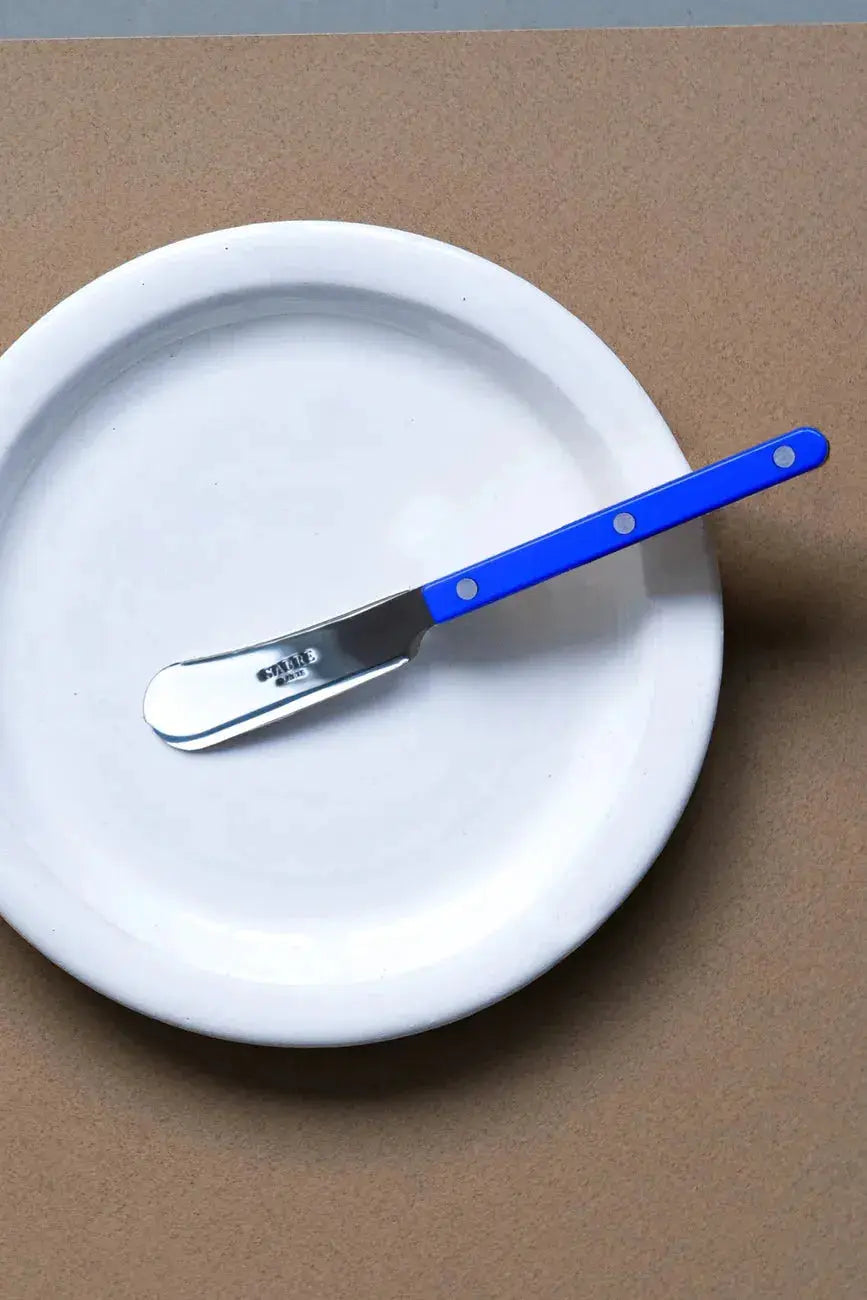 Bistrot Solid Smørkniv | Lapis blue (Blå) Sabre Paris