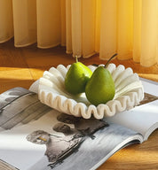 Bølget Marmorskål | Ø20 cm Studio Hafnia