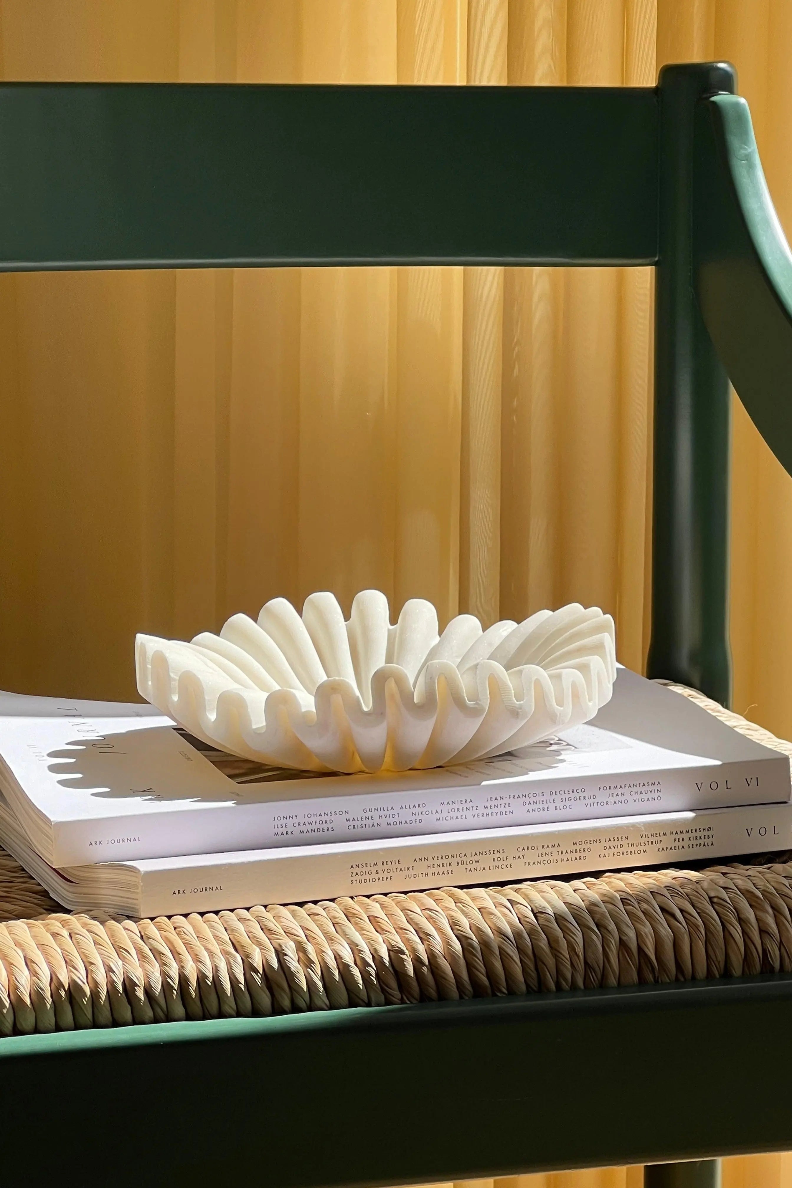 Bølget Marmorskål | Ø20 cm Studio Hafnia