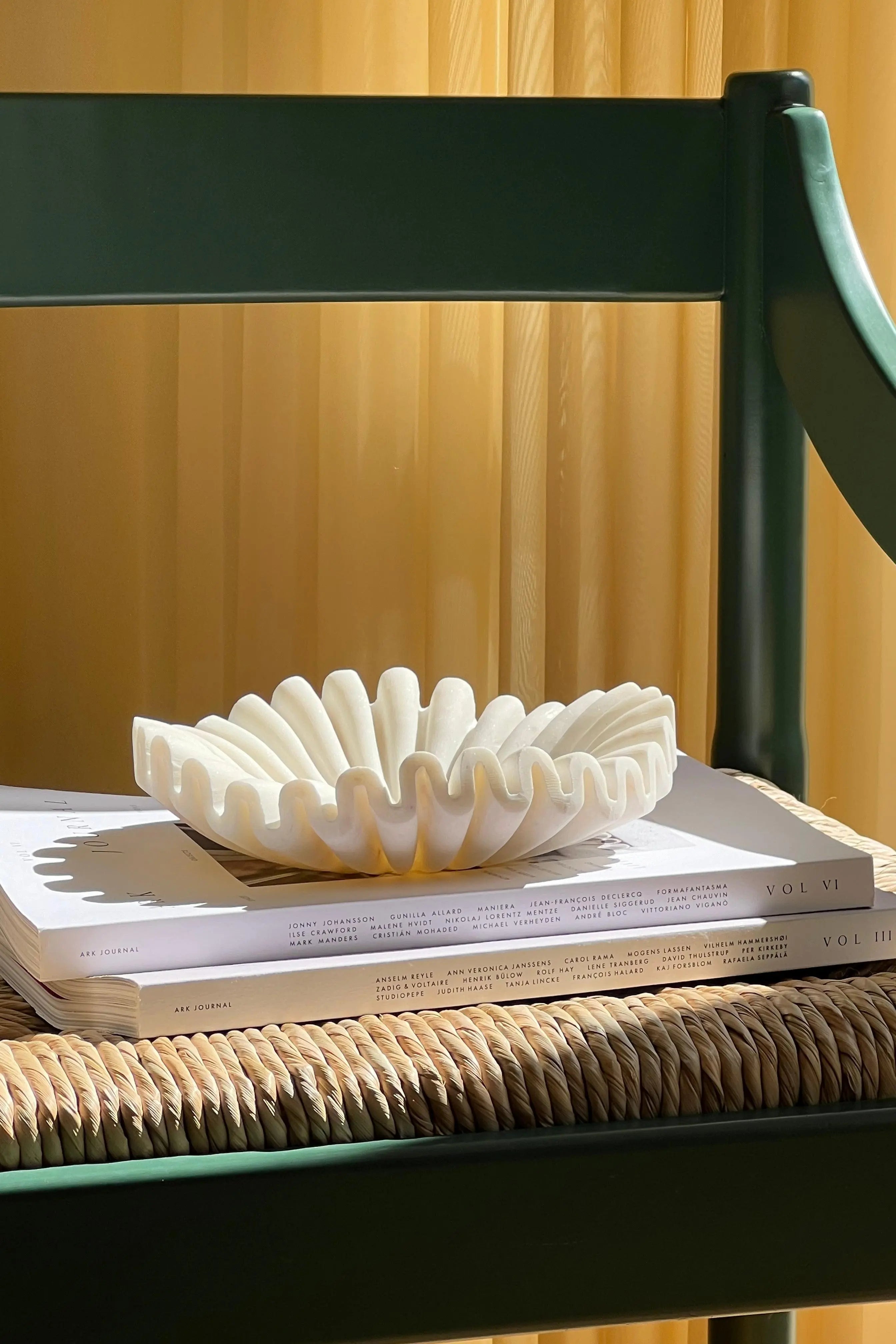 Bølget Marmorskål | Ø20 cm Studio Hafnia