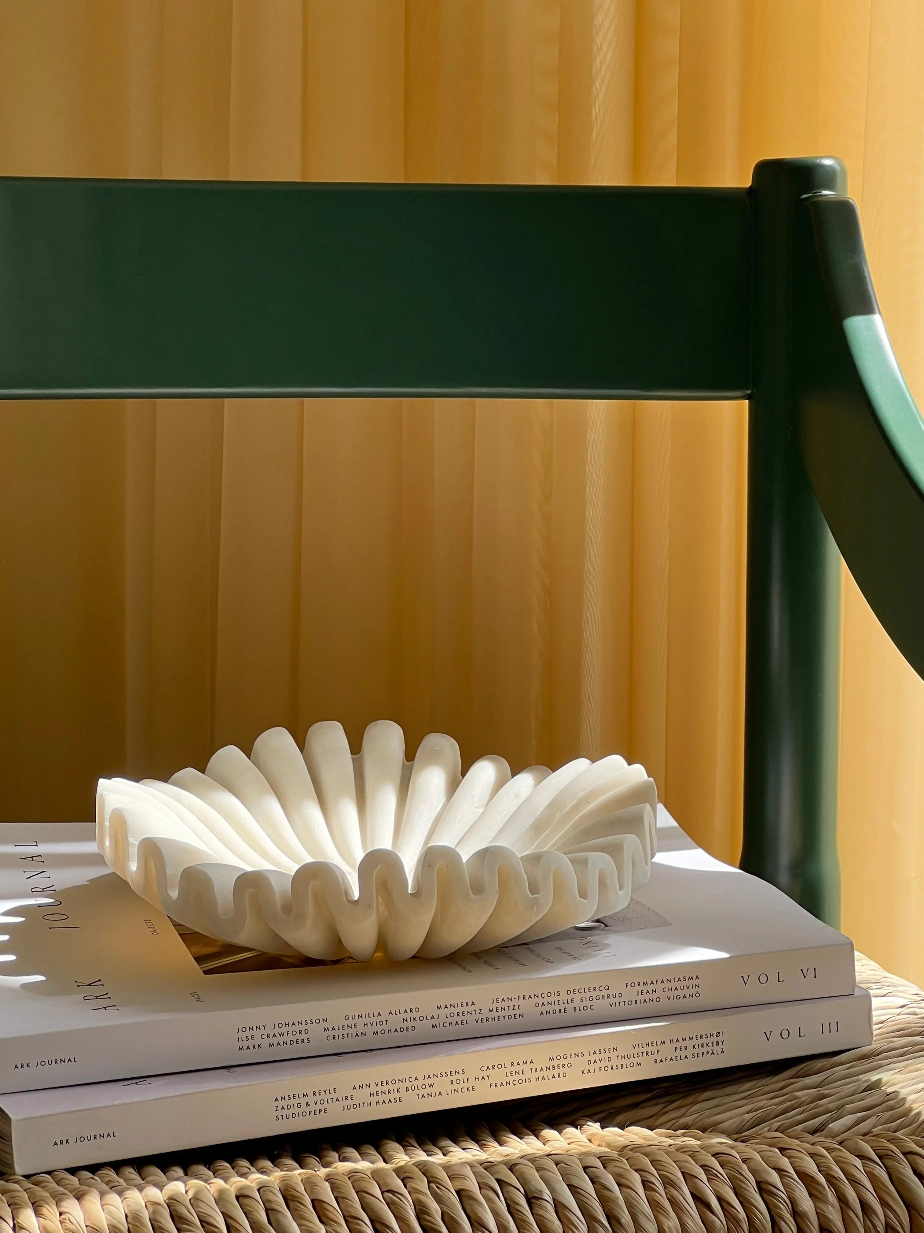 Bølget Marmorskål | Ø20 cm Studio Hafnia