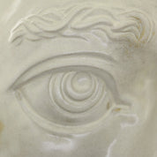 Bookend Eye (Right): Højre bogstøtte øje i AntiqueWhite stentøj Laoru Laoru