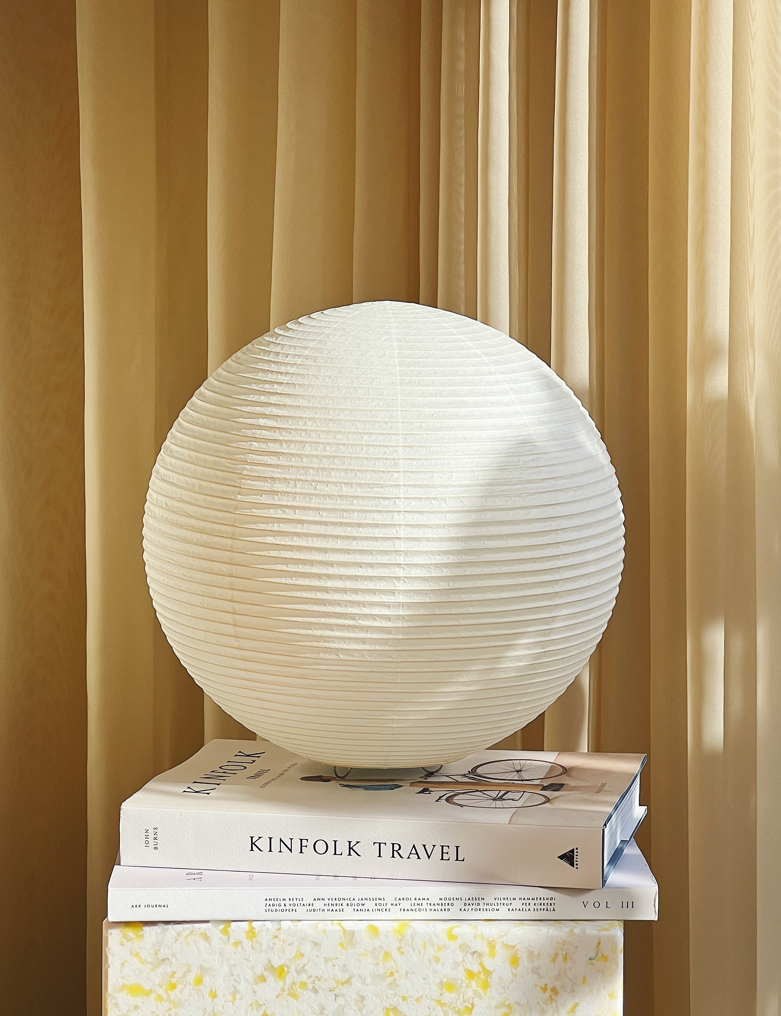 Shigeru Uchida Washi Lighting Paper Moon PM05 Bordlampe Studio Hafnia