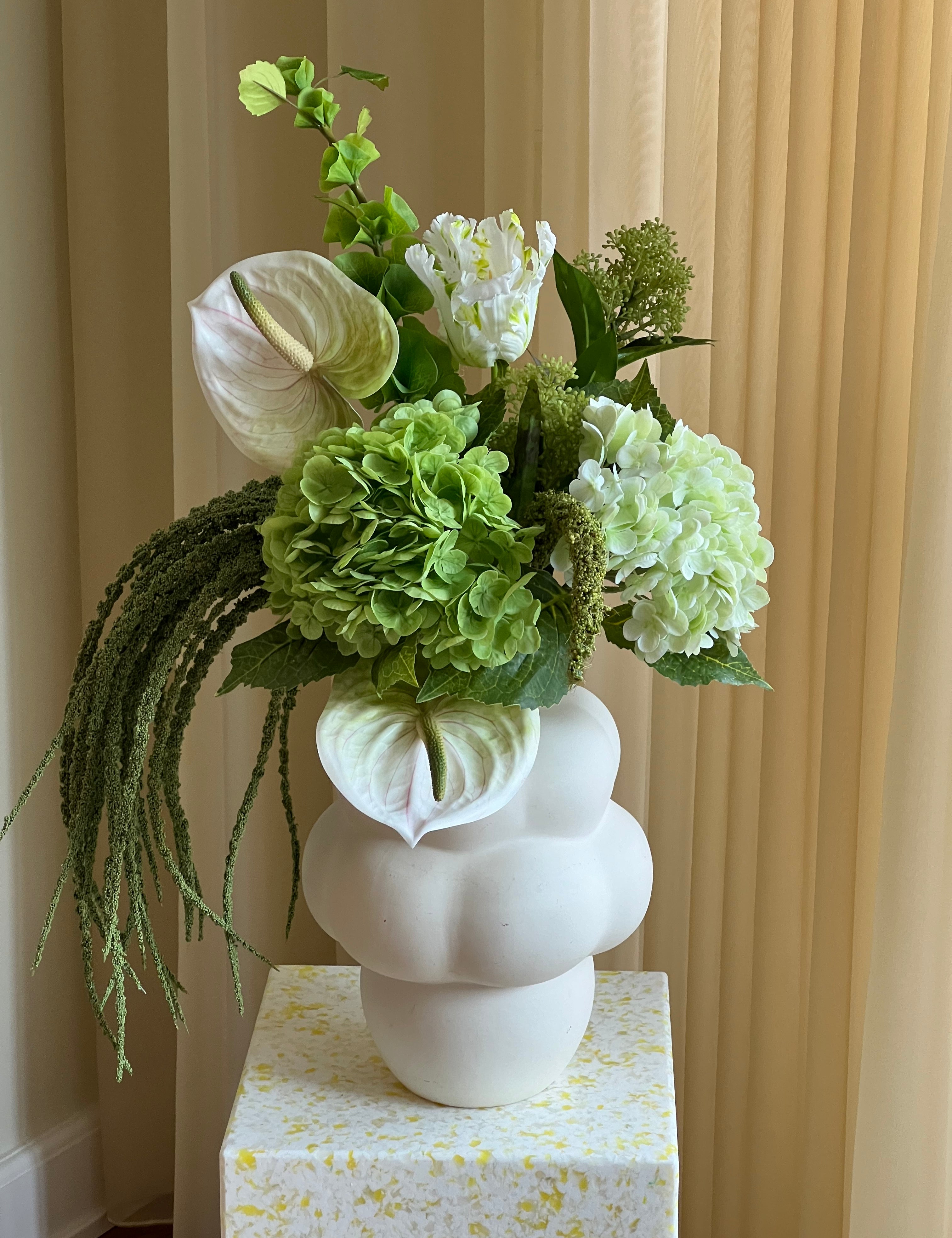 Fresh Green Garden Bouquet STUDIO HAFNIA