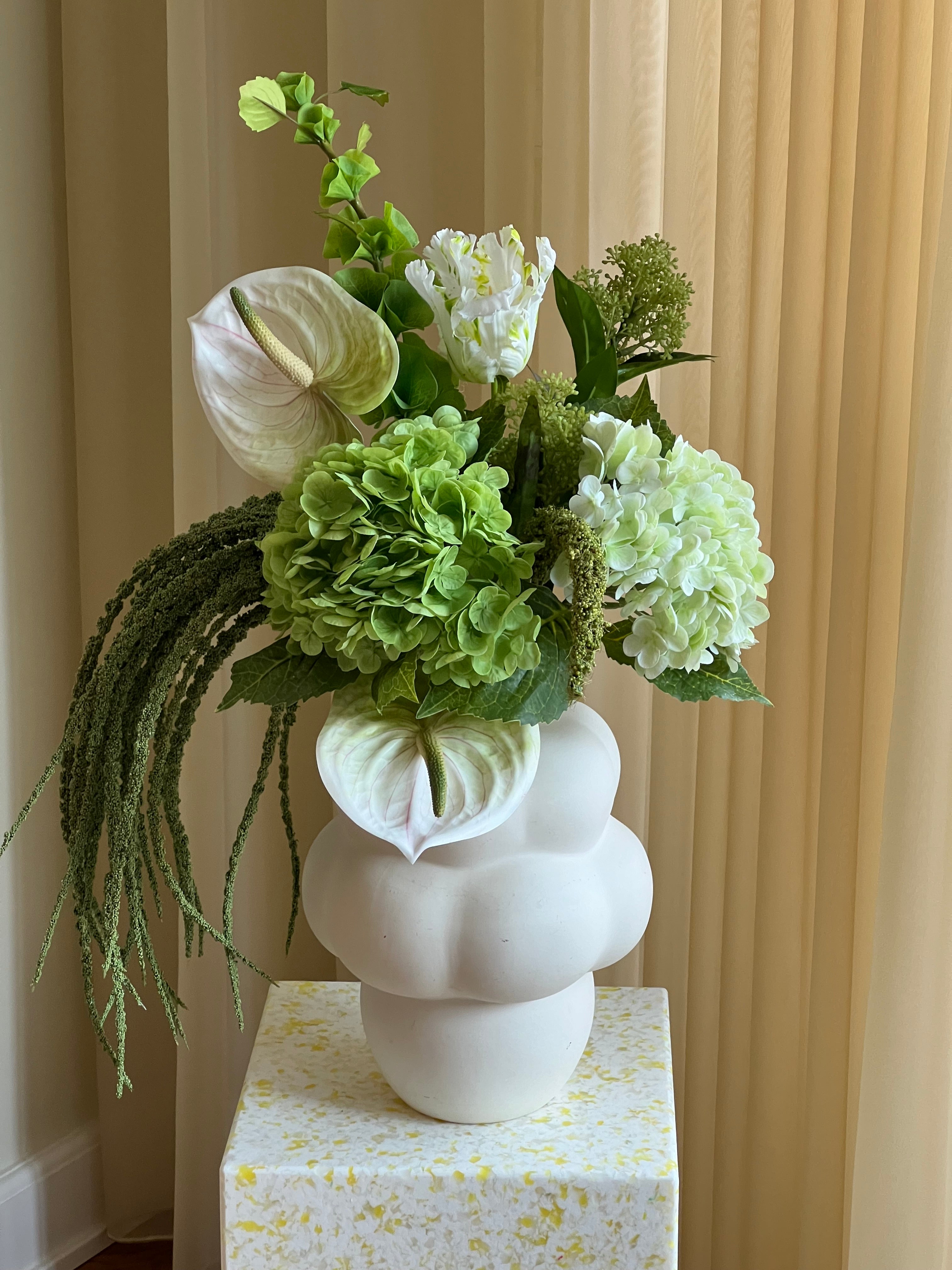 Fresh Green Garden Bouquet STUDIO HAFNIA