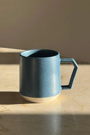 Chips Japan Krus | Mat Blå med beige/hvid bund 380 ml Chips Japan