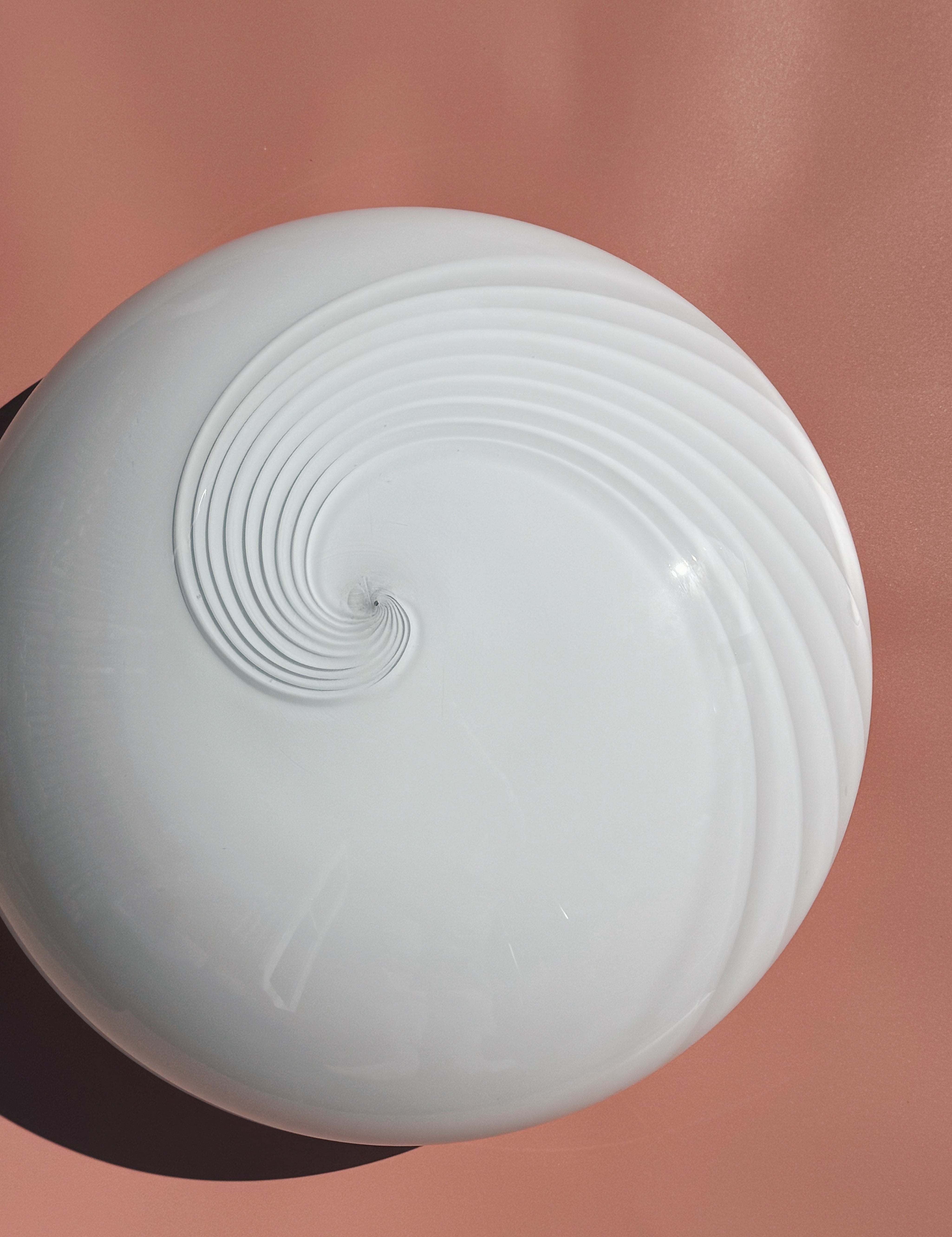væglampe | Hvid, Ø37 cm Murano