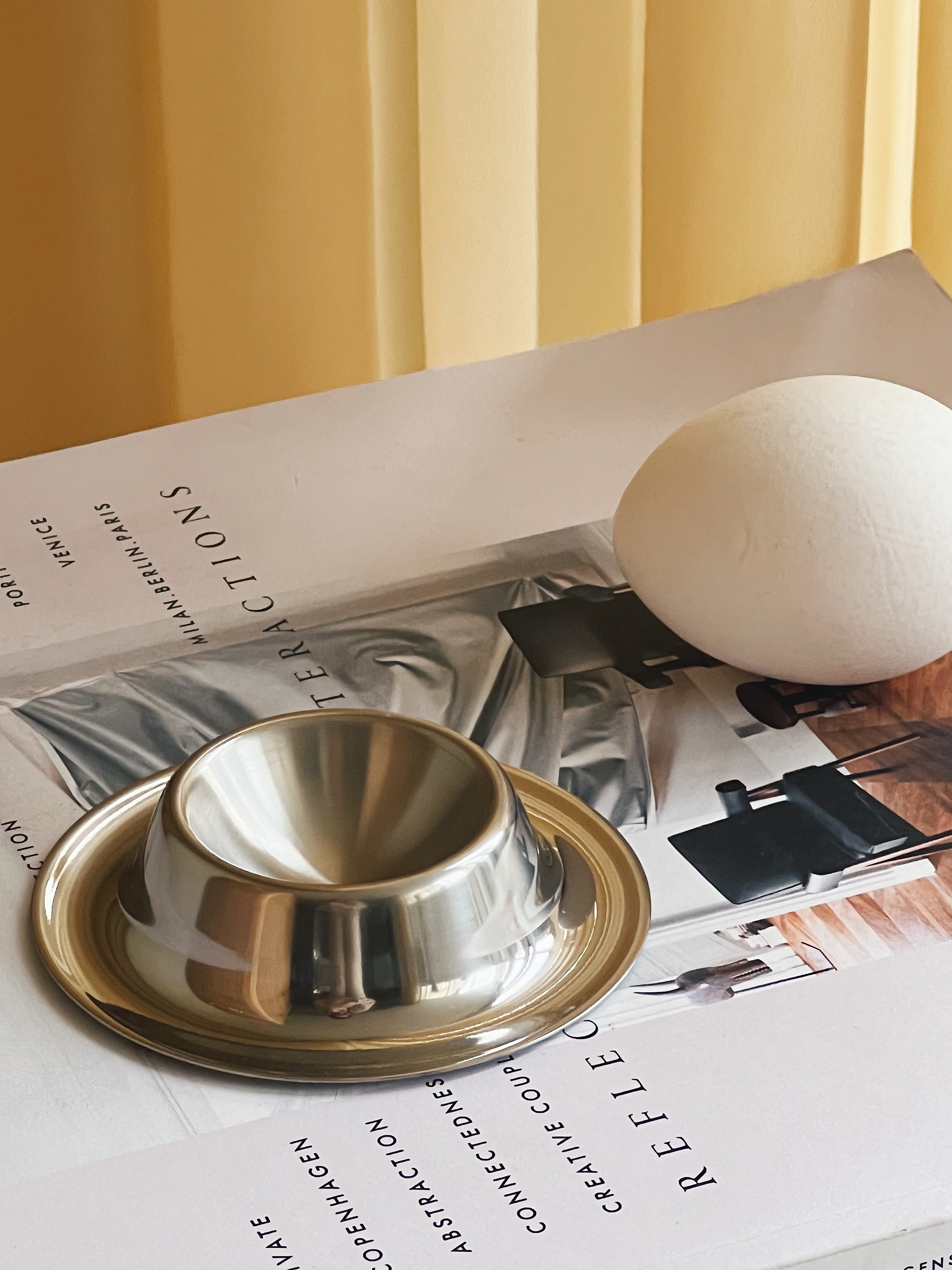 Æggebæger i Rustfrit stål Studio Hafnia